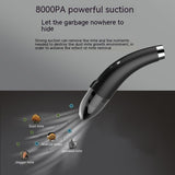 Handheld Vacuum, 8000PA Powerful Car Vacuum Rechargeable, Mini Hand Held Vacuum, Portable Vacuum V1192-AZ-W-9811