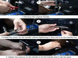 Handle Gear Shifter Knob Fits for stylish and luxurious to show your excellent aesthetics shift knob V1192-AZ-W-9844