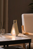 Scandinavian Wood Small House Foldable LED Desk Lamp, Wood ABS Night Light/Eye-Caring Lamp, 3 Color V1232-XFZYD-001