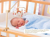 Playpen Mobile - Mobile - Crib Mobile - Wooden Baby Mobile - Wooden Musical Mobile V1188-MS101-01287-1