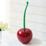 Toilet Brush Set Cherry Style Wine Durable PP Long Handle Dense Brush Toilet Cleaner Brush Wine V1294-YM0716-3112220055412