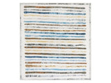 Marlow Floor Rug Short Pile Washable Carpet Soft Plush Non Slip Stripe 200x290 FR2039-200X290