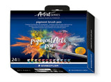 ST Pigment Brush Pen 371 Pk24 DS-ST371C241