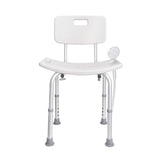 Shower Chair, Shower Seat with Back, Adjustable Height Shower Stool, Shower Chair for Inside Shower V952-LYYFXLHJPESWYQ55WV0