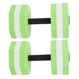 2Pcs High Density EVA Foam Dumbbell Set Aquatic Exercise Dumbbells for Men Women Indoor Swimming V1294-YM0703-3111230070813