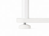 Levede Corner Bookshelf Adjustable Corner Bookcase Unit Living Room White CH1184-WH-AU