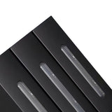 Wall Mounted Shampoo Conditioner Dispenser 1200ml 3 Chamber Shower Soap Dispenser for Bathroorm V1294-YM0901-3112250043512