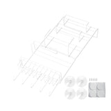 Refrigerator Storage Rack Iron Durable Side Wall Mounted Mini Fridge Organizer for Home Kitchen V1294-YM0714-3118210287011