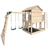 Lifespan Kids Kingston Cubby House with 2.2m Yellow Slide V420-LKCH-KING-YEL