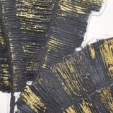 100X100cm Noir Luminescence Light Wood Framed Hand Painted Canvas Wall Art V411-SOK-HMTWF-14022W