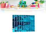 24Pcs Shimmer Wall Panels Translucent Frame Sequin Wall Panel Backdrop Panels for Birthday Party V1294-YM0901-3115240049611