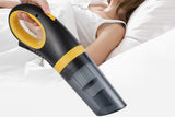 120W Cordless Car Vacuum Cleaner 9000Pa Handheld Portable Vacuum for Home Auto - Yellow V1263-JX-6676-2