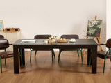 Rectangle Dining Table, 63 inch Length Large Wood Tables for 4-6 Person, Modern Dinner Furniture, V952-ZFXCZBKTZQMDUVESOV0