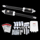 1200KG 20W Solar Double Swing Auto Motor Remote Gate Opener V63-823051