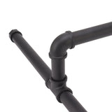 Wall Mount Clothes Rack Floating Iron Pipe Coat Hat Rack Multifunctional Clothing Hanger Black V1294-YM0703-3117230065911