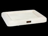 Pawz L Size Orthopedic Dog Bed with Corduroy Removable Cover Waterproof Washable Beige PT1276-L-WH