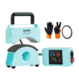 Hat Press Machine Mini Hat Heat Press for Caps 5.9x3.15 inch Plate Green V952-BXSKMJMINIKMFO40OV3
