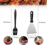 14 Piece Stainless Steel Barbecue Tool Set with Carrying Bag V1237-ZY-818-195