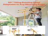 3353mm Drywall Lift, Heavy-Duty 68 kg Sheetrock Hoist with Adjustable Telescoping Arm, Lockable V952-SPSJJHS95FT1QDU00001V0