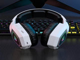 2.4GHz Wireless Gaming Headset with Flip Mic for PC White V1263-JX-7062
