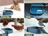 Automatic Water Dispenser for Dogs with Heater, Outdoor and Indoor, 2L Heated Water Bowl, Heated V1192-AZ-W-6364