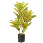 Artificial Potted Flaming Zebra 55cm V77-1158149