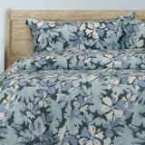 Ardor Eadie Teal Floral Printed Quilt Cover Set King V442-INT-QUILTCS-EADIE-TEAL-KI