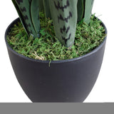 Artificial Snake Plant UV Resistant 60cm V77-1009514