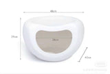 YES4PETS Cat Kitten Bed Cave Small Dog House Kennel Plastic Pet Pod Bedding Igloo White V278-BP200-CAT-NEST-WHITE