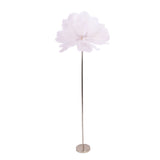 Ostrich Plume Floor Lamp Iron Art 61 Inch LED USB Stepless Dimmable Modern Decorative Standing Lamp V1294-YM0901-3119240098412