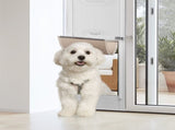 Dog Door for Sliding Glass Door, 75 7/8"-80 11/16" Adjustable Height Doggy Door for Sliding Doors, V952-HDMGMLXCKJBLJHZS9V0