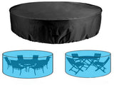 Dust Cover - Round Patio Table, Waterproof Cover - Anti-Fading Furniture Cover - V1188-ZXY-10661