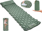 Self-Inflating Sleeping Mat - Self-Inflating with Built-in Foot Pump - 195x60x7 cm - Sleeping Mat V1188-MS101-01564-1
