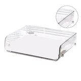 A4 Paper Storage Box Stackable Plastic Large Opening Single Layer Desktop File Organizer for Office V1294-YM0626-3117220312811
