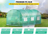 Walk-in Tunnel Greenhouse, 3 x 2 x 2 m, Portable Plant Hot House with Galvanised Steel Frame, 1 Top V952-YDSDWSL1077FTKHD5V0