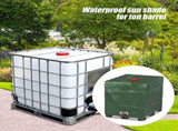 1000L Ibc Tank Cover, Water Tank Cover, Tank Protective Cover, Dustproof Tank Cover, Green 120 100 V1188-MS-227-2537