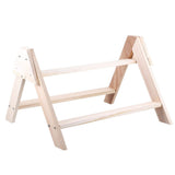 Chick Standing Rack, Poultry Chicken Standing Rack Wood Rooster Hen Stand Bird Perch Pet Plaything V1369-AZ3-W-15974