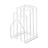 Pot Lid Organizer Cutting Board Rack, Durable Stainless Steel Cabinet Rack for Organizing Pot V1369-AZ3-W-22487