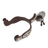 2 PCS Cowboy Horse Spurs Outdoor Garden Retro Spurs Saddlery Equipment with Cow Icon V1294-YM3111220277111-0421