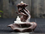 A- Sand Backflow Incense Stove, Buddhist Hand Home Fragrance Stove Incense Insert Plate Accessories V1366-AZ2-W-14519