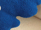 Hugging Pillow Flower Shaped Sponge Filling Soft Thick Decorative Throw Pillow for Sofa Blue V1294-YM3117220226312-0421