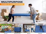 3 Pack Moving Blankets 40x72in Heavy Duty Padded Packing Blankets for Moving Shipping Protecting V1258-DP02-WO-865