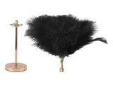 Decorative Table Lamp 30PCS Feathers USB Rechargeable Light Touch Control Desk Light Built in V1294-YM0901-3119230088511
