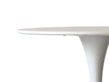 Levede 2x Round Bar Table Pub Tables White CH1103-2-WH