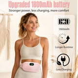 Portable Cordless Heating Massage Belt for Discomfort Relief, Ideal Gift for Her V1107-CS-EGWTPM3