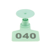 1-100 Cattle Number Ear Tags Set - Green Pig Sheep Goat Livestock Label V238-SUPDZ-28747018141776