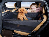 Hard Bottom Mesh Dog Carrier Car Mat, Waterproof Anti-Dirt Pet Cushion for Vehicle Rear Single Seat, V1221-XM-LB5306-ZS179