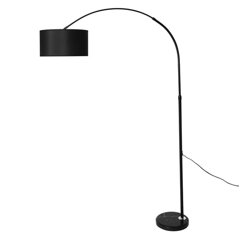 EMITTO Modern LED Floor Lamp Reading Black LI0384-BKBK_NZ