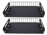 2PCS Pull Out Cabinet Organizer Metal Flexible Multifunctional Pull Out Spice Rack for Under Sink V1294-YM0901-3118240204111