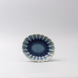 Bowl Oval 16cm Amane Sapphire Glaze V637-C3676